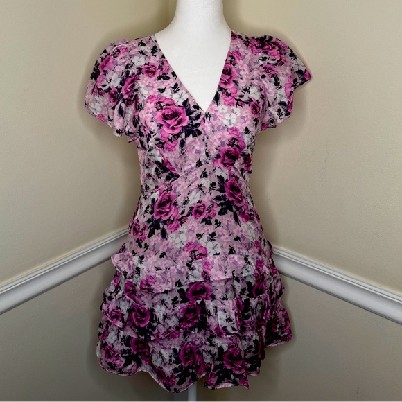 LoveShackFancy Dresses & Skirts - LoveShackFancy Silk flower mini dress- never worn.